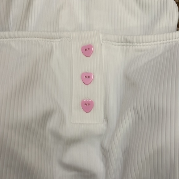 White One Pc Swimsuit - Picture 9 of 12